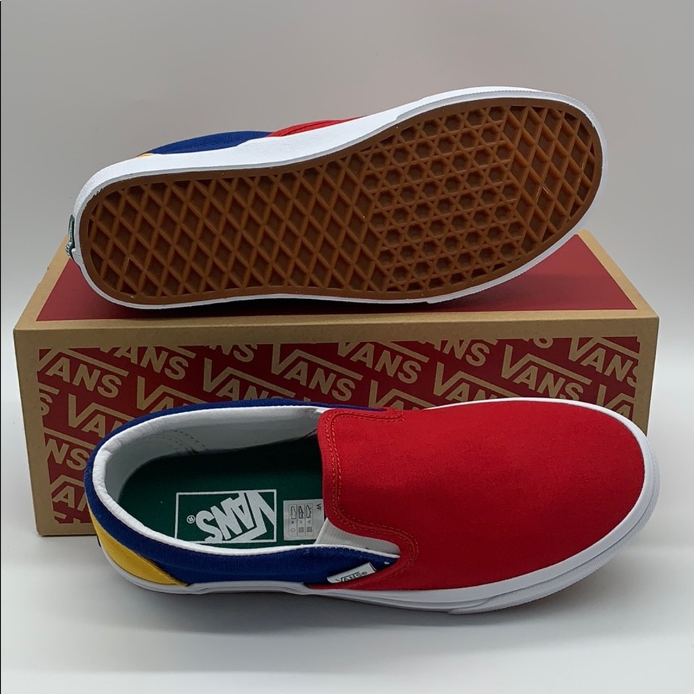 • VANS CLASSIC SLIP ON VANS YACHT CLUB RED/Blue men’ - Picture 5 of 16
